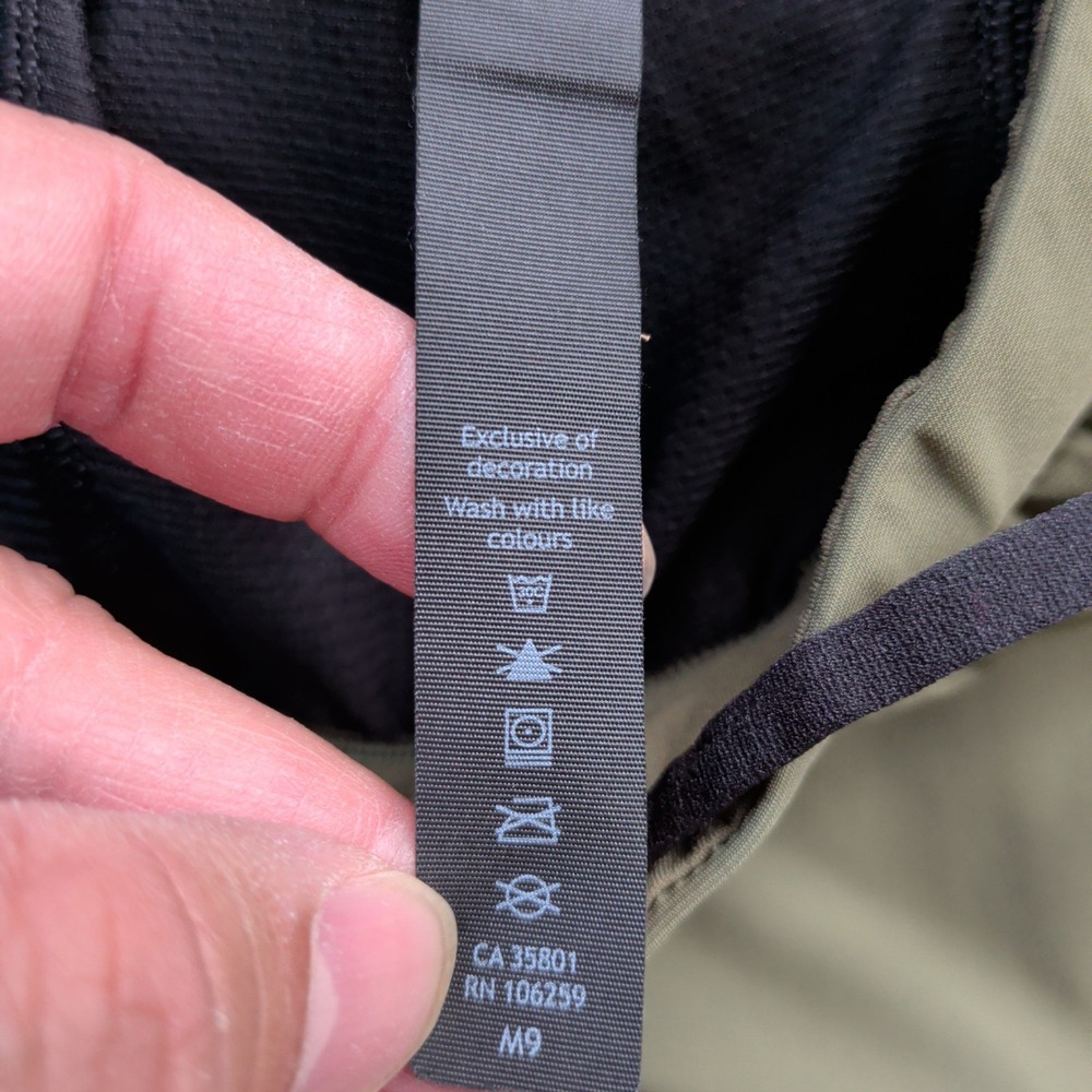Lululemon Surge Jogger Mens L Fatigue Green Running Training Pants Zipper Cuff - Picture 3 of 13